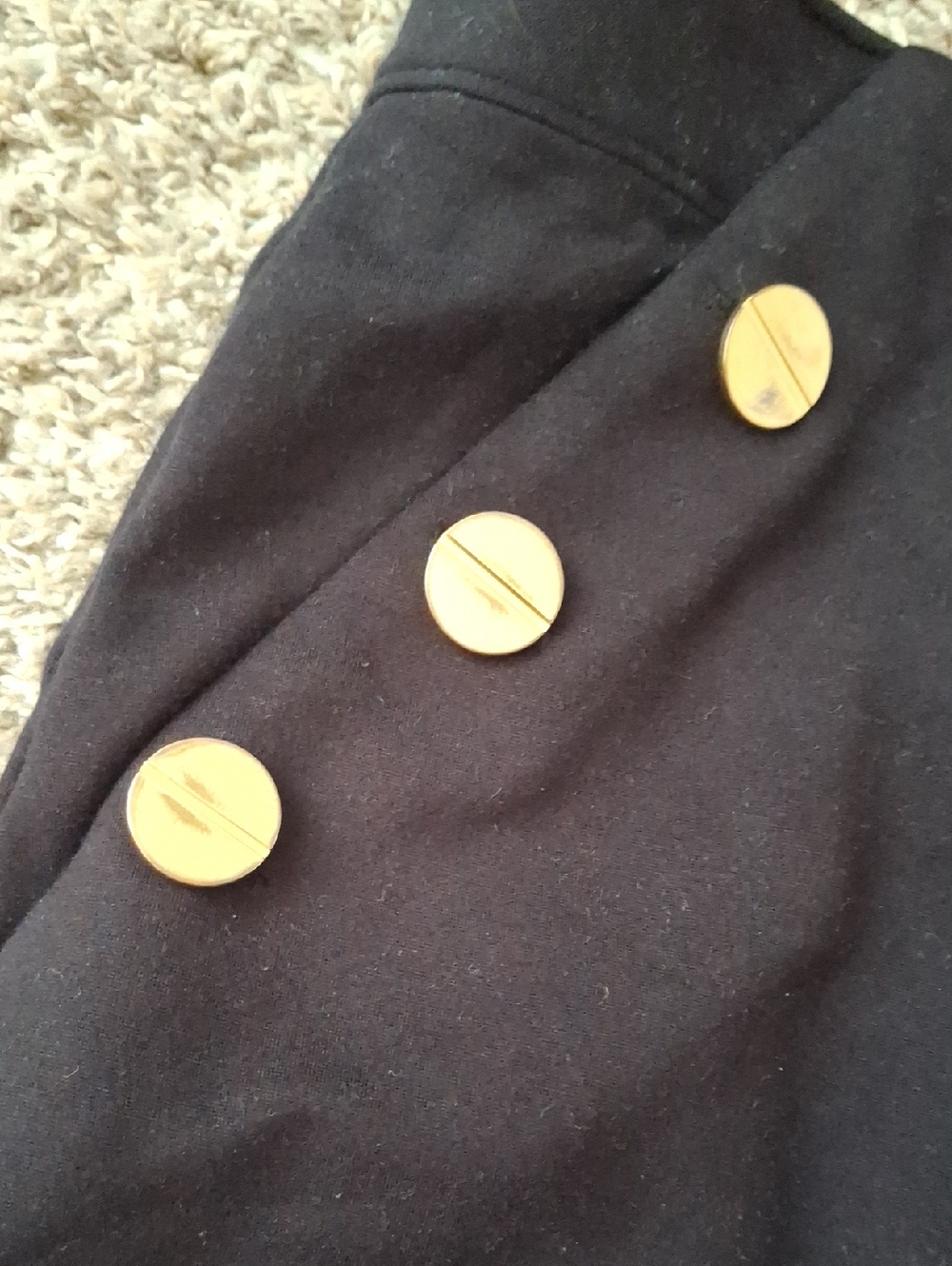 Spanx Button Pull On Wide Leg Pants - Picture 3 of 11